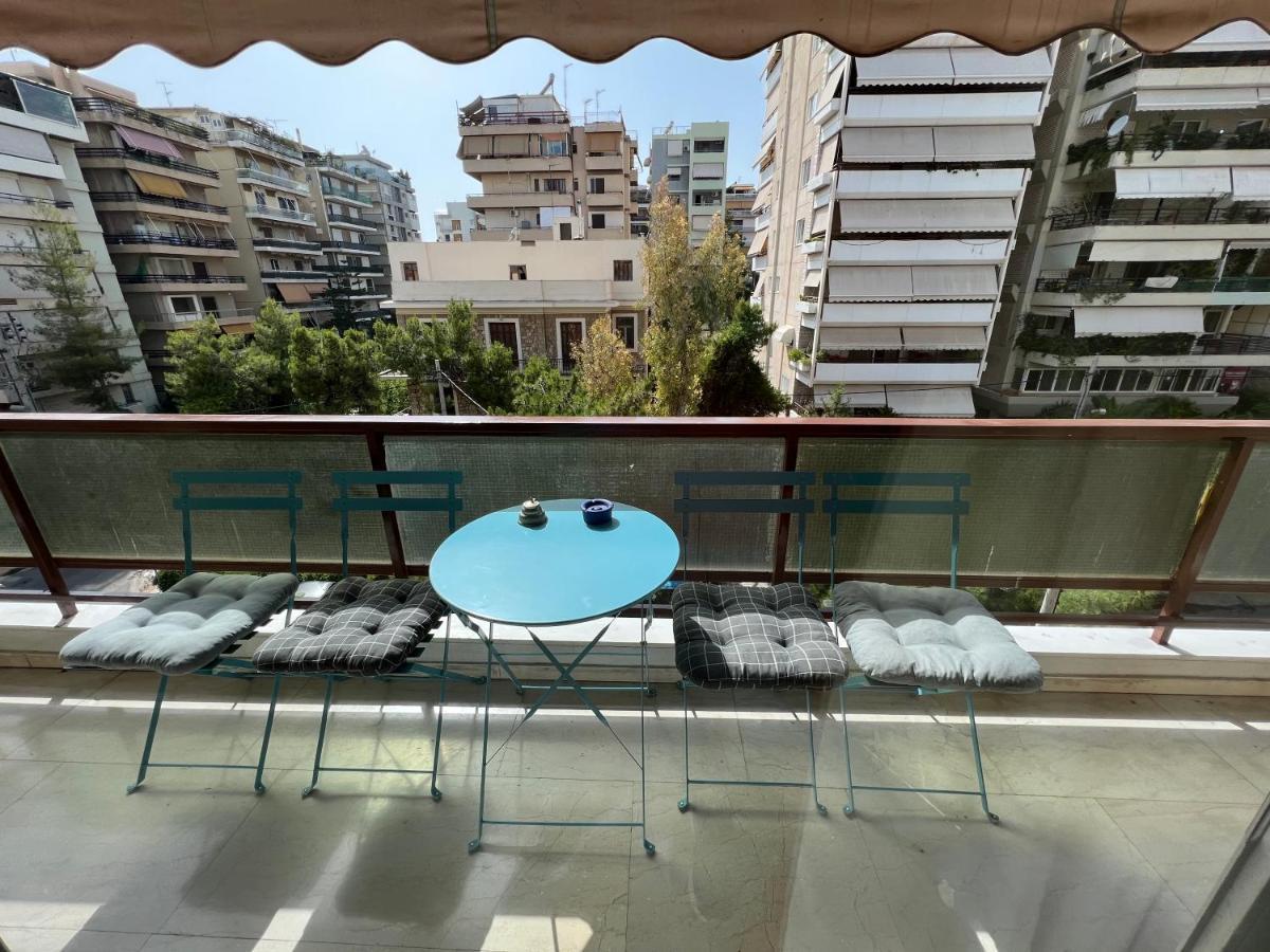 Peaceful Apartment By Flisvos Marina By Athenian Homes Buitenkant foto